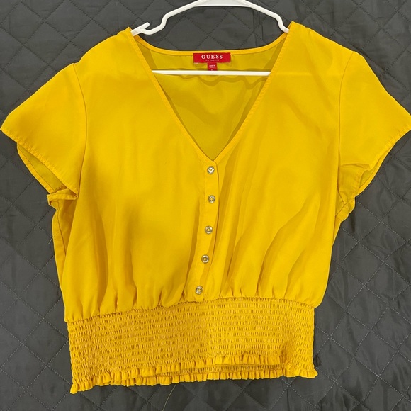Yellow buttoned up shirt - Picture 1 of 4